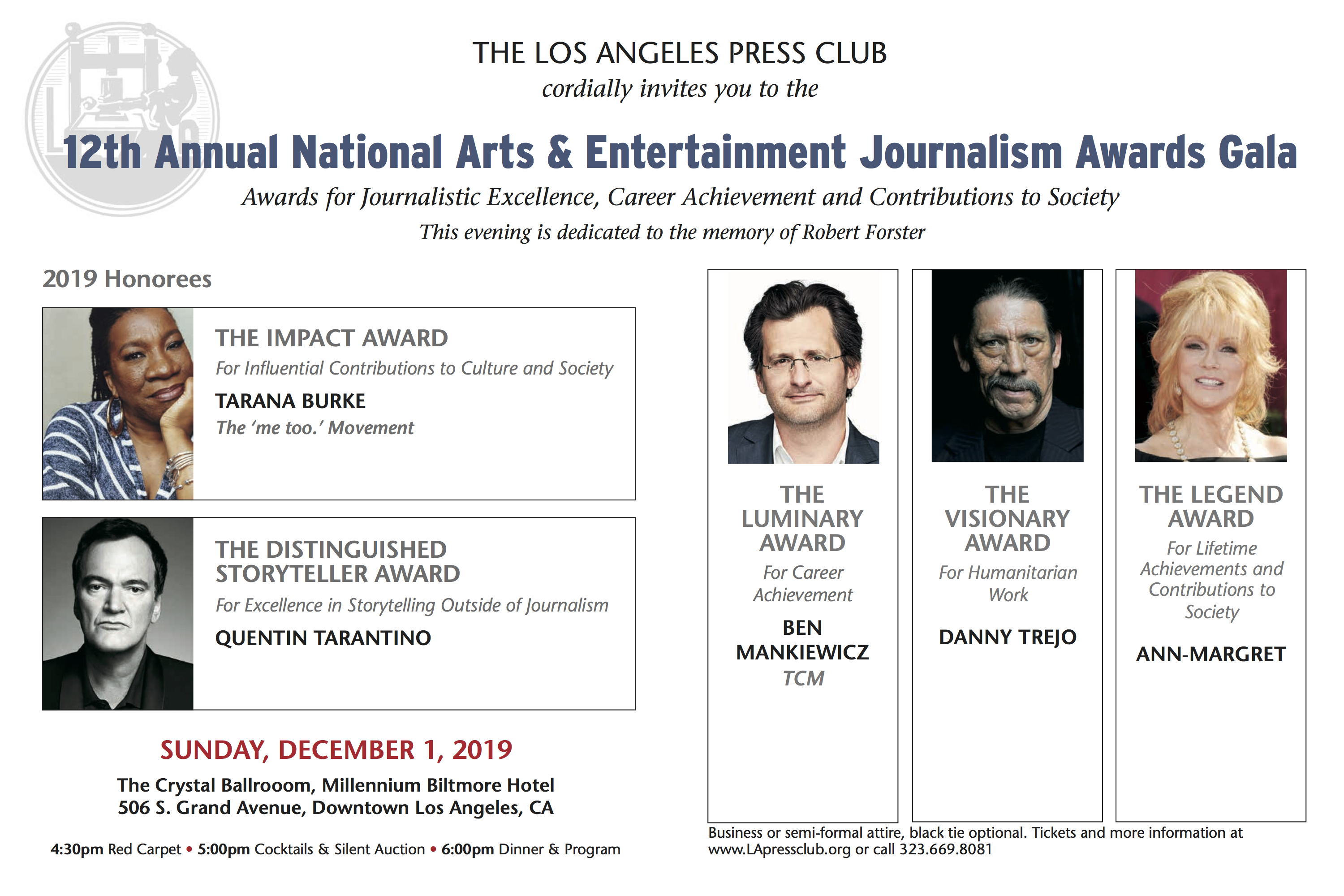 Los Angeles Press Club Encouraging Serious Journalism