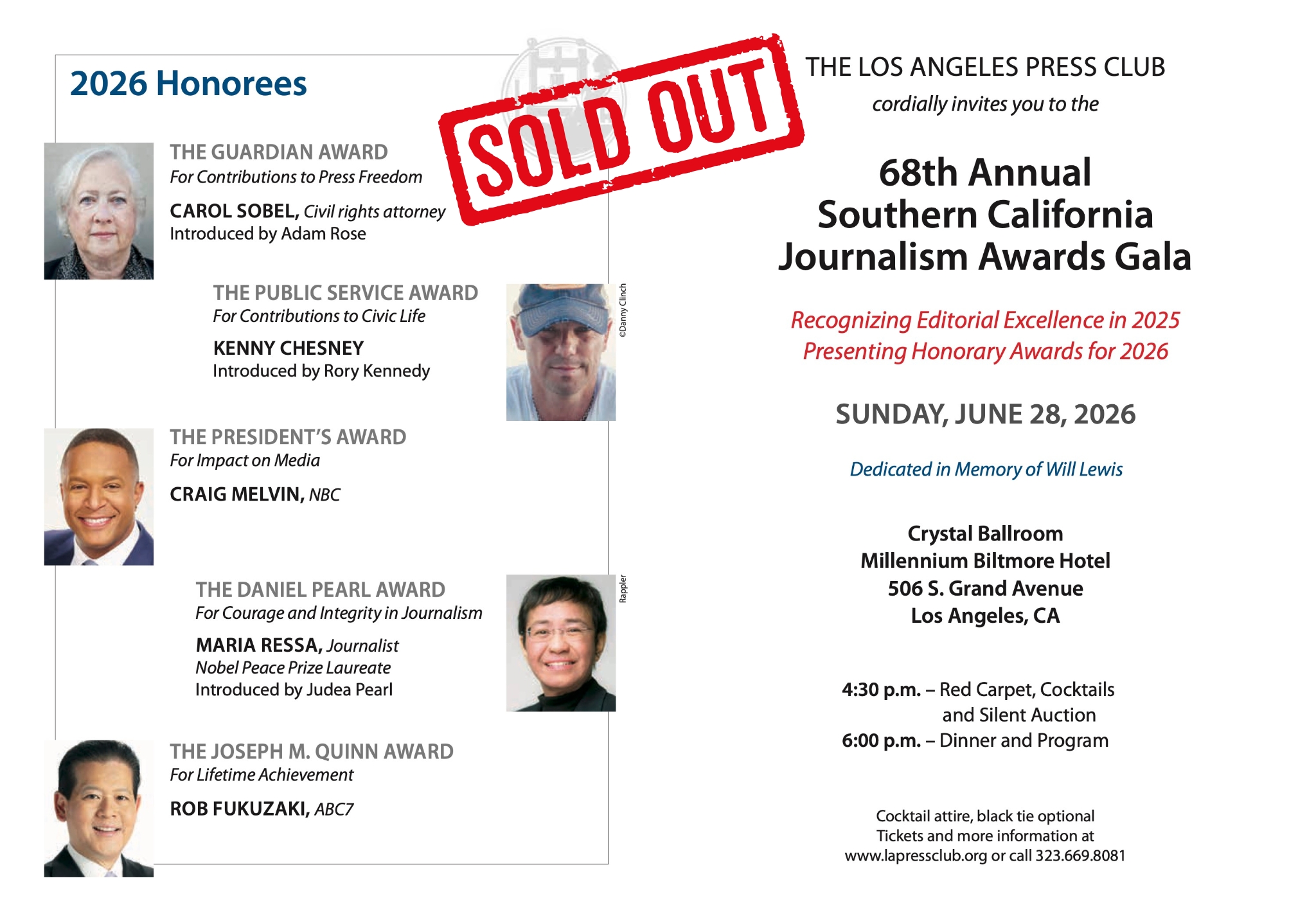 SoCal 2026 Sold Out